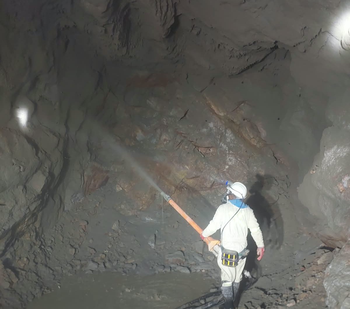 Underground mining entrance